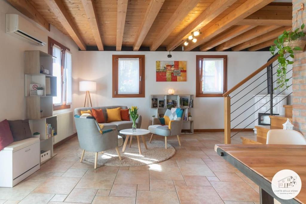 Villa Casa L'Arte Della Vigna Bigolino Exterior foto